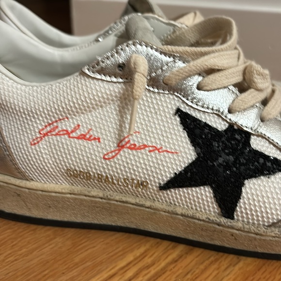 Silver golden goose sneakers - Picture 4 of 9